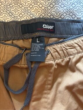 Plugg Men’s Brown Drawstring Chinos